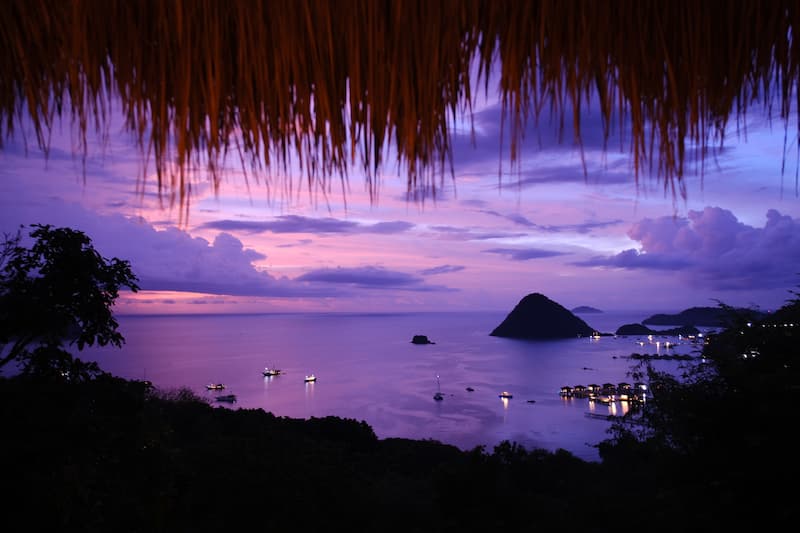 view from villa in Labuan Bajo